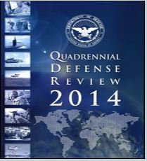 Cover of the 2014 Quadrennial Defense Review (Courtesy of DoD/Released)