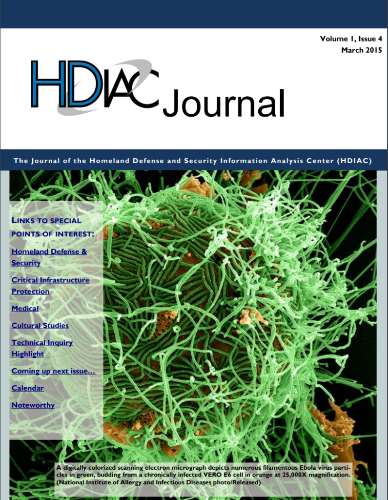 HDIAC Journal 2015 - Volume 1 Issue 4