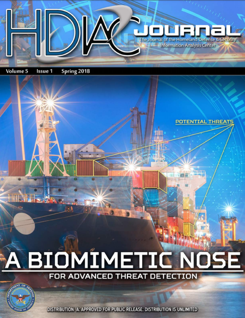 HDIAC Journal Spring 2018 - A Biomimetic Nose_For Advanced Threat Detection